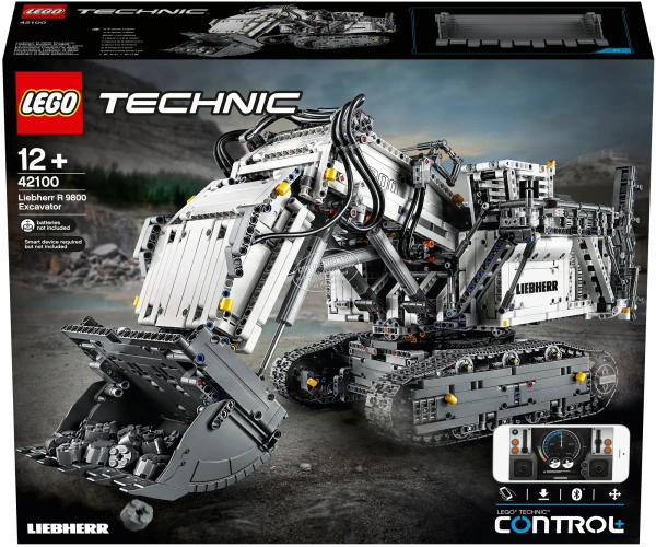 Конструктор LEGO Technic 42100 Экскаватор Liebherr R9800 Excavator